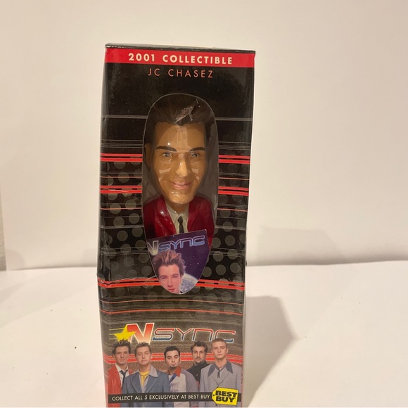 N Sync JC Chasez Collectible Bobble Head Best Buy Exclusive From 2001 - Picture 1 of 5